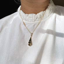 Load image into Gallery viewer, Black Onyx Linea Necklace
