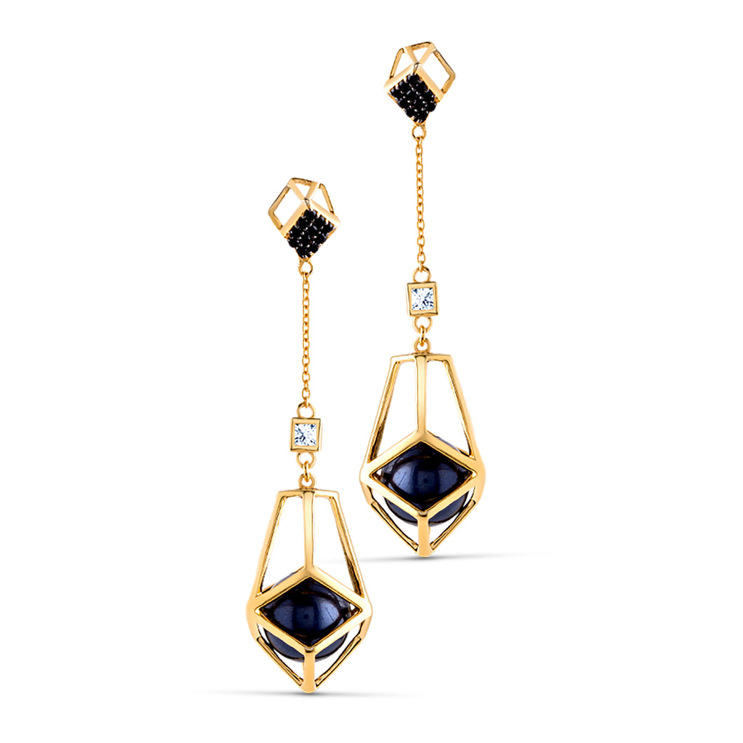 Architectural Drop Earrings