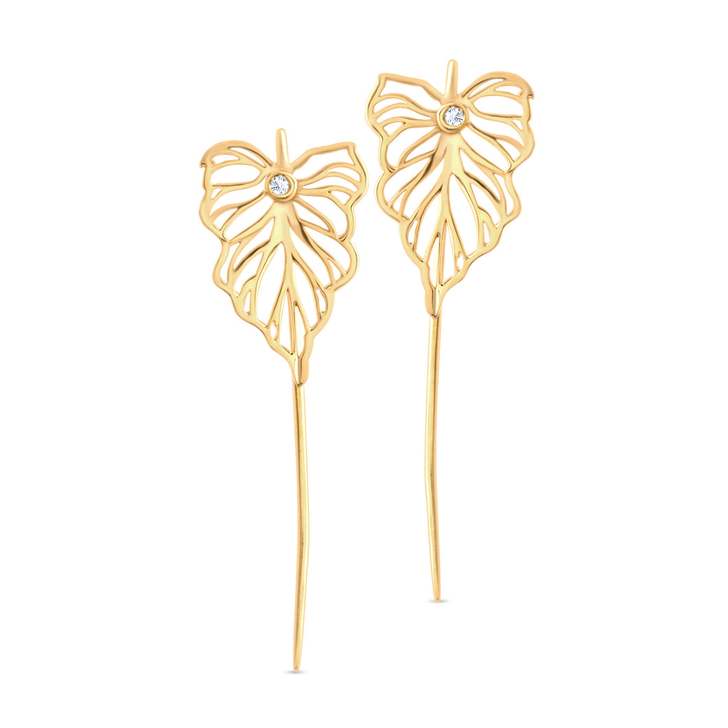 Grazia Earrings/Yellow Gold