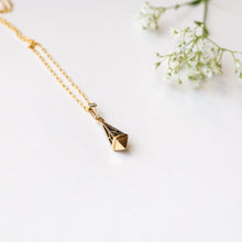 Load image into Gallery viewer, Black Onyx Linea Necklace
