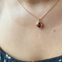 Load image into Gallery viewer, Red Spinel Necklace
